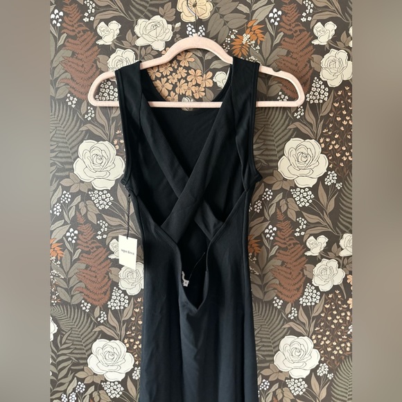 NWT Superdown Sherry Slit Maxi in Black size small - Picture 7 of 8